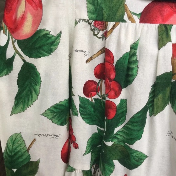 COPY - Vintage Plum pudding girls dress size 7, cotton long sleeves, 100% cotto… - Picture 5 of 14